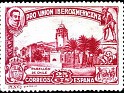 Spain 1930 Pro Unión Iberoamericana 25 CTS Rojo Edifil 573